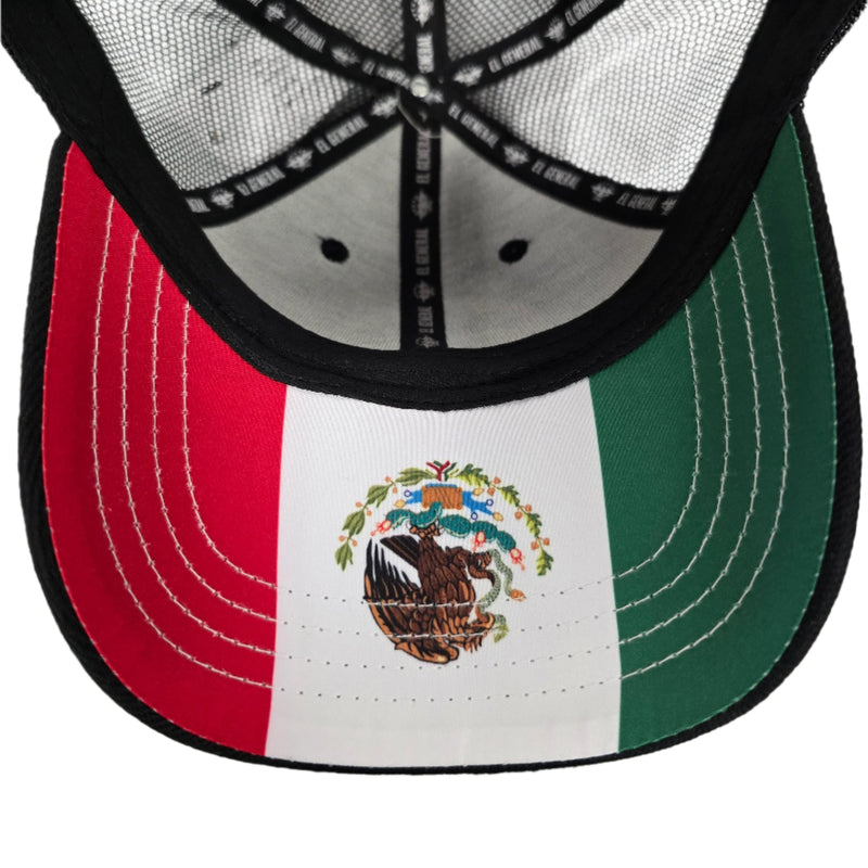 EL GENERAL Unisex's Aguila  Mexicana-Logo Embroidery Cap
