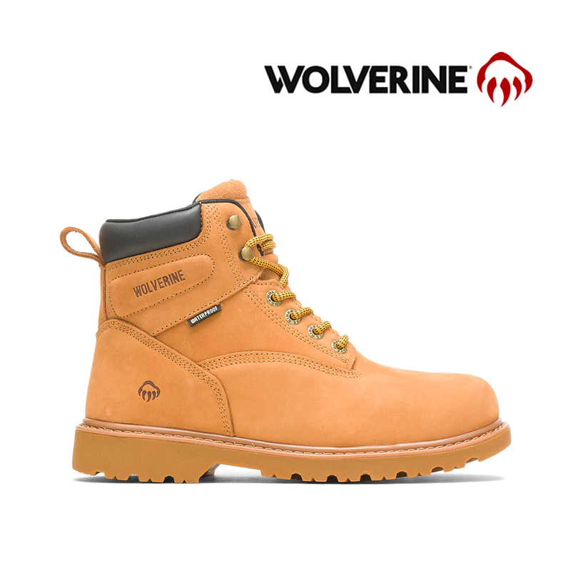 WOLVERINE Men's FLOORHAND Waterproof Steel Toe Workboots W10632