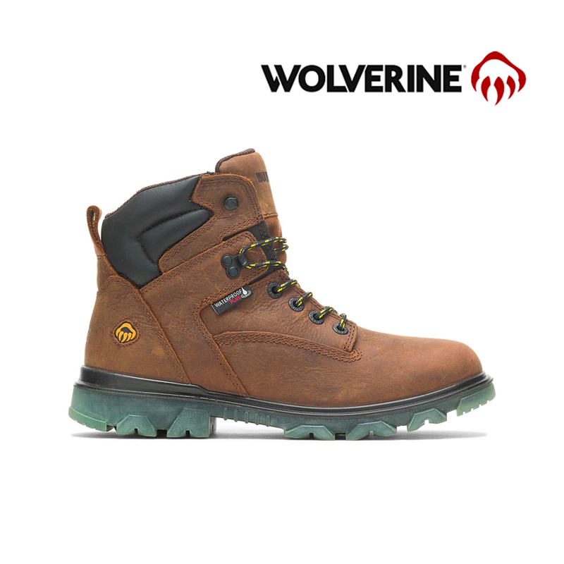 WOLVERINE Men's I-90 Waterproof Carbonmax Toe Work Boots W10788