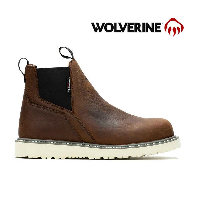 Wolverine Men s Trade Wedge Romeo Work Boots Sudan Brown