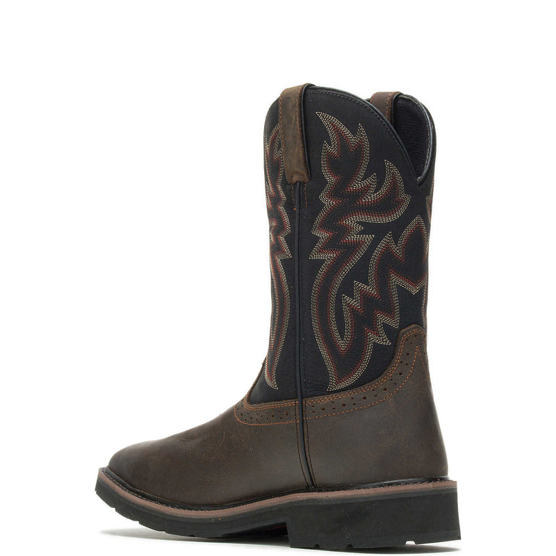 WOLVERINE Men's Rancher Wide Square Toe Waterproof Steel Toe Work Boots W10765