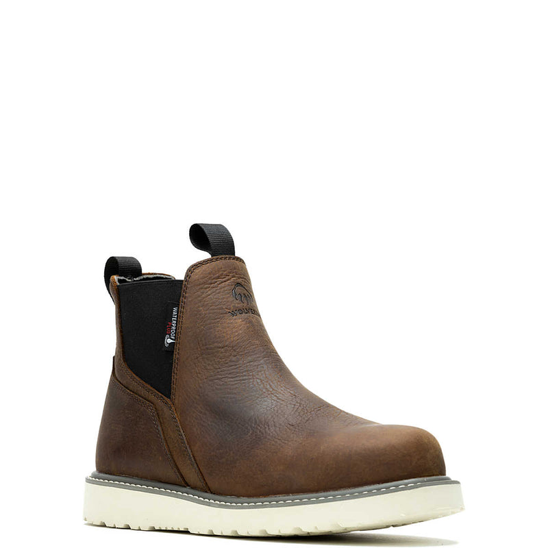 Wolverine wedge sole work boots sale