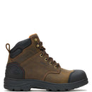 WOLVERINE Men's 6 Inch Carlsbad Waterproof Steel Toe Work Boot, Brown