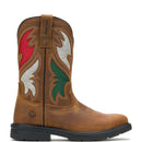 Botas de trabajo impermeables con punta de acero y diseño de bandera Rancher de WOLVERINE para hombre W241183 