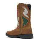 Botas de trabajo impermeables con punta de acero y diseño de bandera Rancher de WOLVERINE para hombre W241183 