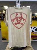 Camiseta ARIAT con escudo maya Iesmu de manga corta para hombre 10051675