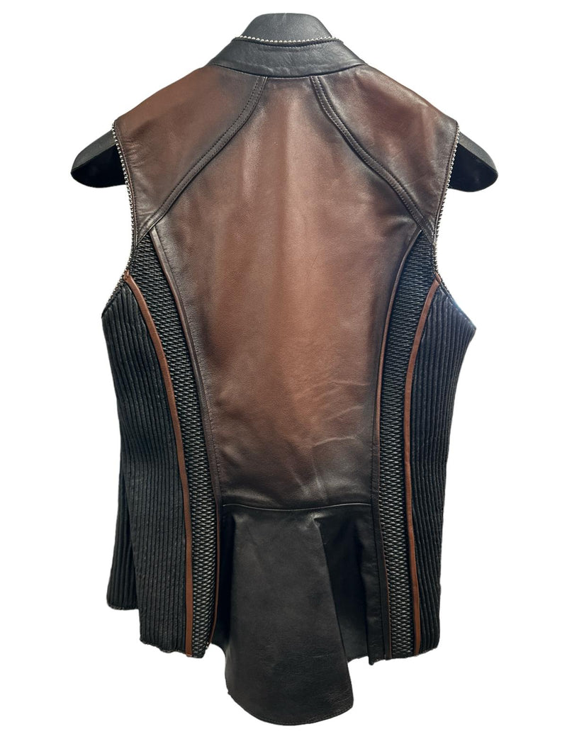 CUADRA Women's Leather Vest JC238