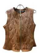 WILD RIDER Women's Leather Vest WRD-4023
