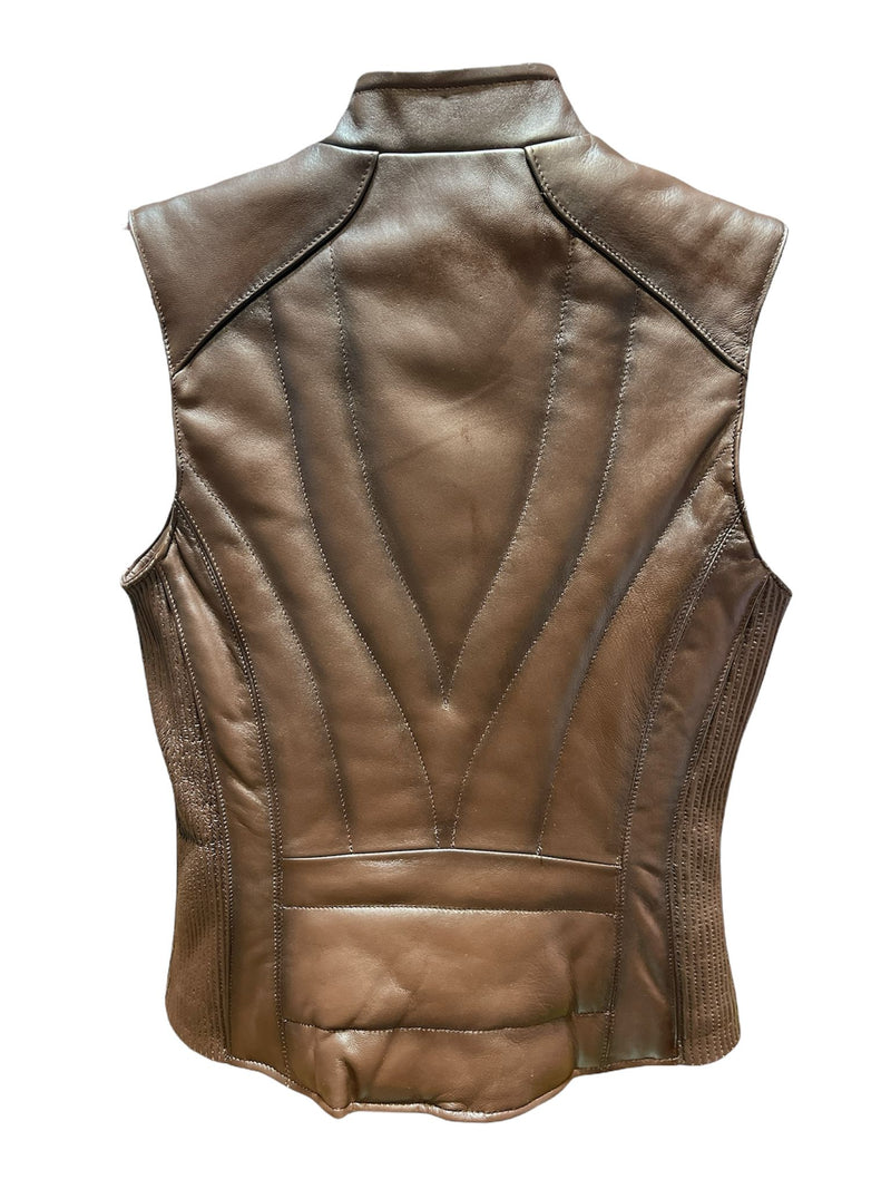 WILD RIDER Women's Leather Vest Wild WRD-4016
