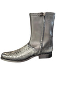 CUADRA Bota Franco Cuadra Gris Pitón R/Negro Piel Vaqueta FC880