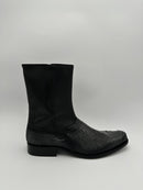 CUADRA Bota Franco Cuadra Gris Pitón R/Negro Piel Vaqueta FC880