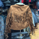 EL GENERAL Women's Sherpa Nobuck Jacket, Tan