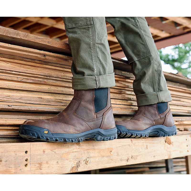 CATERPILLAR Men's Wheelbase Soft Toe Work Boot P51033