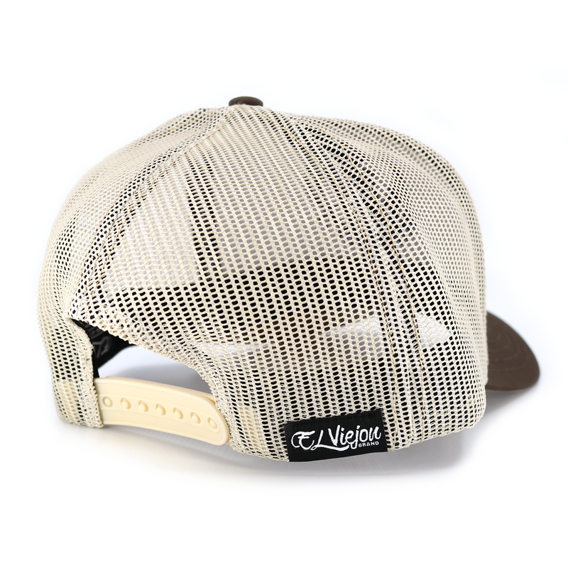 EL VIEJON Men's Aguila Cap, Brown
