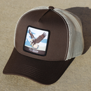 EL VIEJON Men's Aguila Cap, Brown