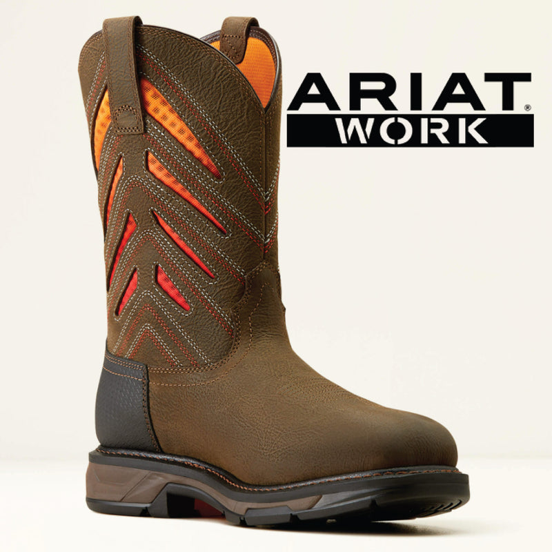 ARIAT Men's WorkHog XT VentTEK H2O Carbon Toe Waterproof 10050835