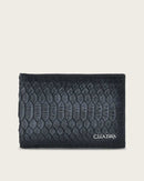 CUADRA Men's Genuine Leather Bifold Wallet, Oxford