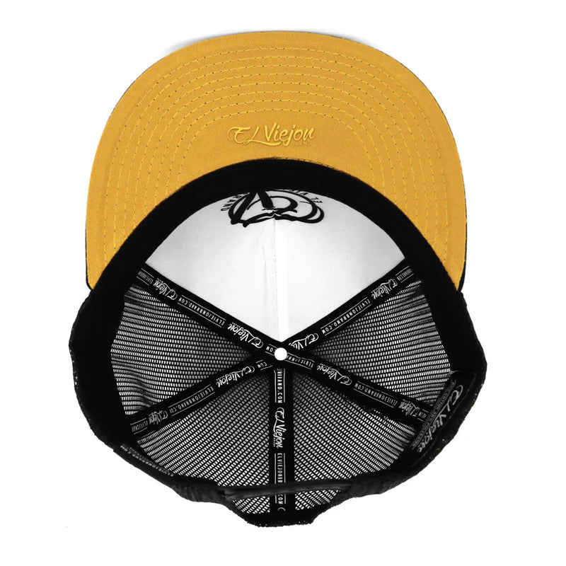 EL VIEJON El Cente Black Flat Visor Hat