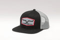 KIMES RANCH Replay Trucker Cap, Black