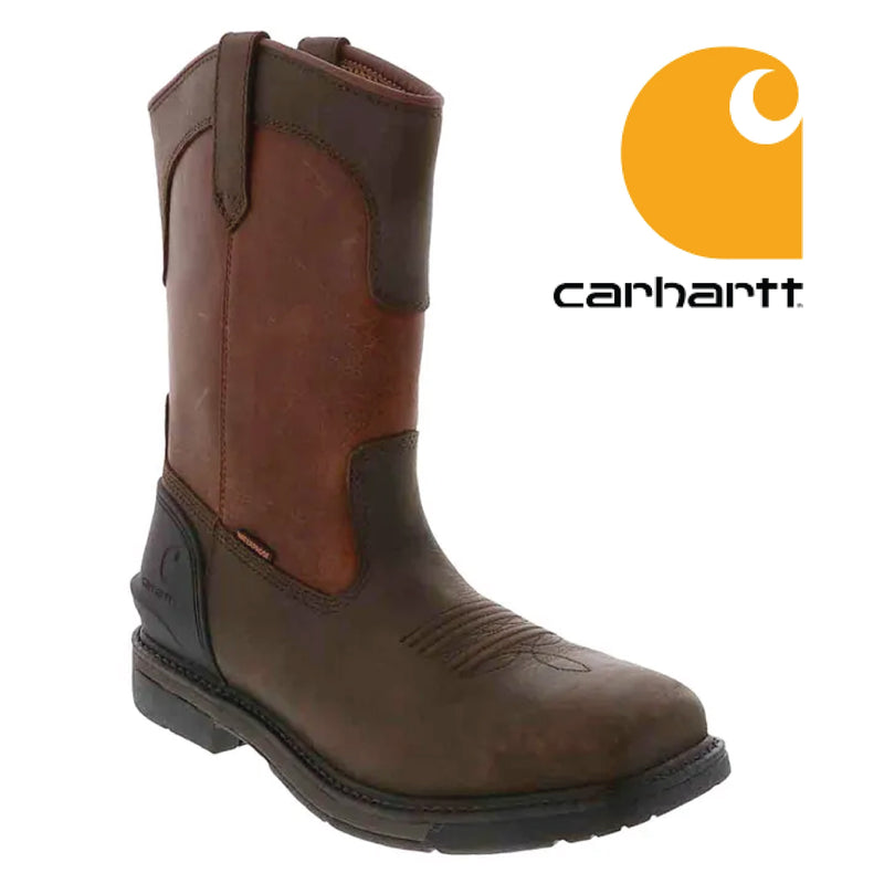 CARHARTT Men's Montana Waterproof 11" Steel Square Toe Wellington FQ1275