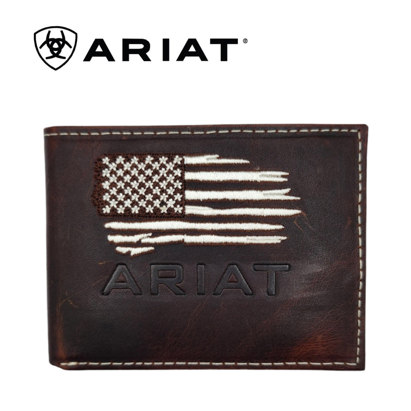 ARIAT BIFOLD AMERICAN FLAG A3553834