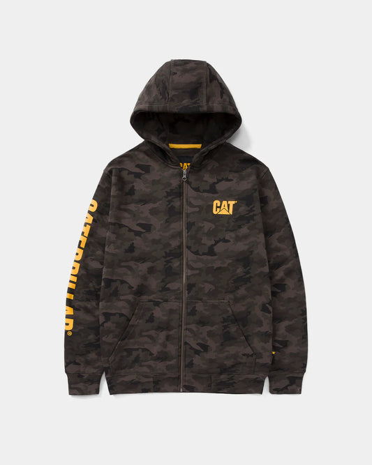 Sudadera con capucha y cremallera completa para hombre CATERPILLAR W10840