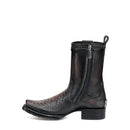 CUADRA Men's Genuine Python Leather, Black