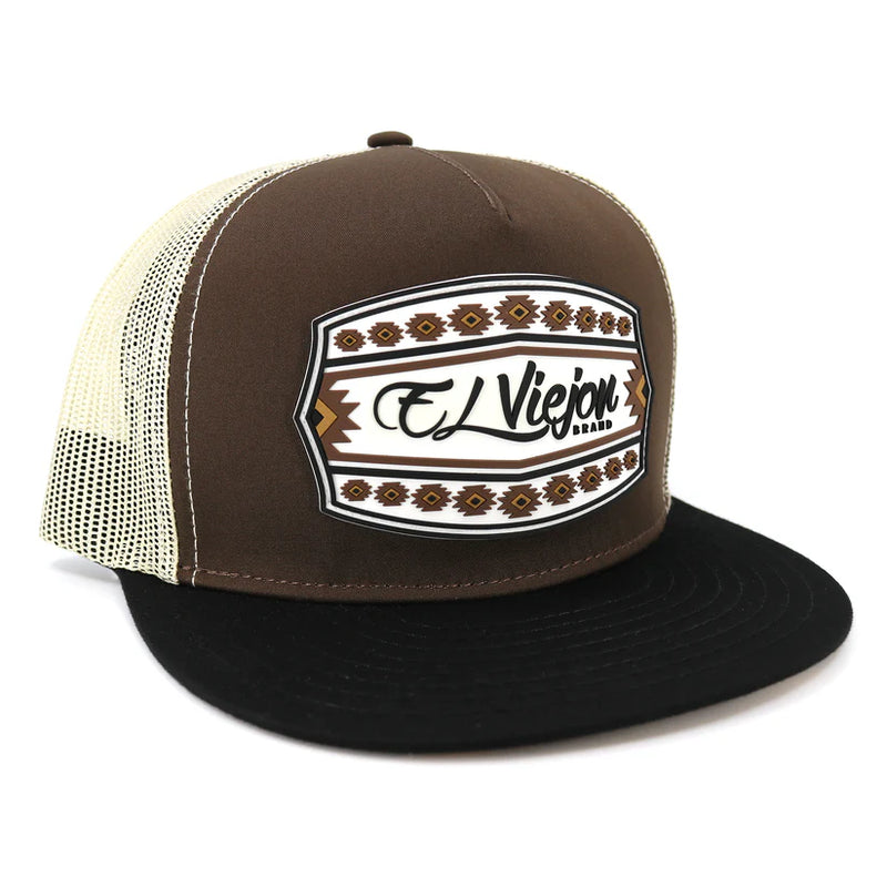 EL VIEJON Comanche Flat Visor Hat