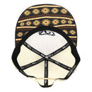 EL VIEJON Comanche Flat Visor Cap, Brown