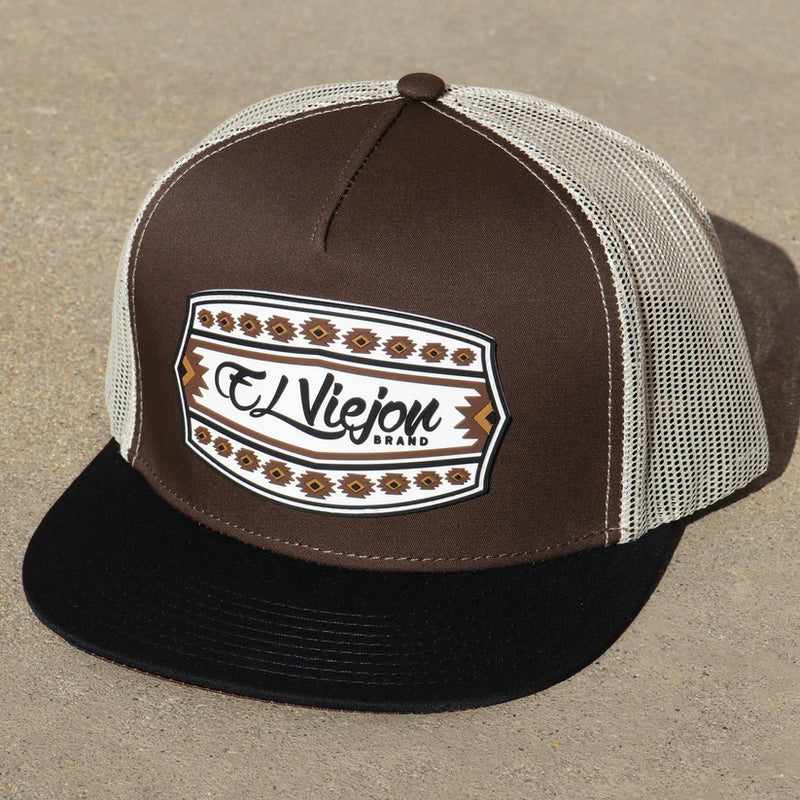 EL VIEJON Comanche Flat Visor Hat