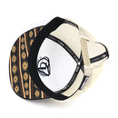 EL VIEJON Comanche Flat Visor Cap, Brown