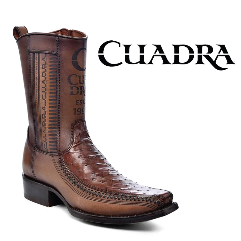 CUADRA Men's Exotic Leather Boot Western CU804