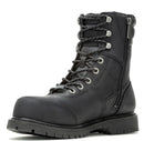 HARLEY DAVIDSON Men's Drewett 7 Inch Composite Toe, Black
