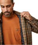 ARIAT Men's Rebar Flannel Insulated Shirt Jacket 10046018