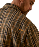 ARIAT Men's Rebar Flannel Insulated Shirt Jacket 10046018