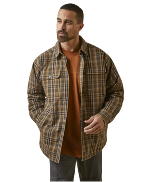 ARIAT Men's Rebar Flannel Insulated Shirt Jacket 10046018