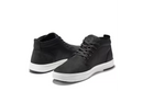TIMBERLAND TREE Men's Davis Square Leather Sneakers, Black