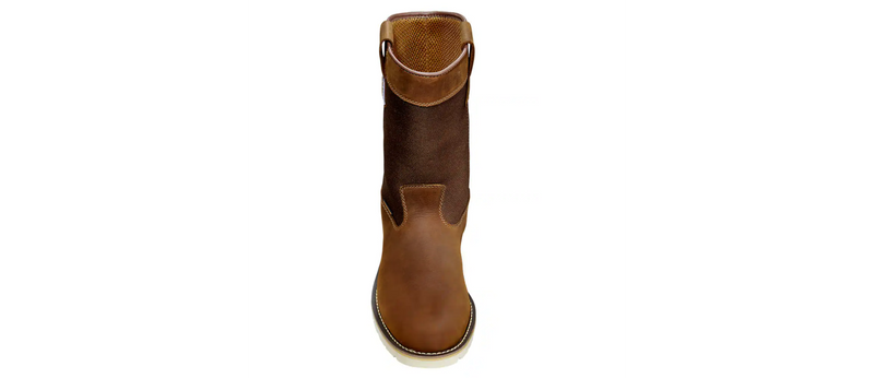 CARHARTT Men's Wellington Wedge Boot 10 Inch Round Toe Waterproof Steel toe Work Boots FW1232