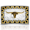 MONTANA Silversmiths Honor and Grit Buckle with Longhorn