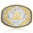 MONTANA Silversmiths Western Initial A Buckle
