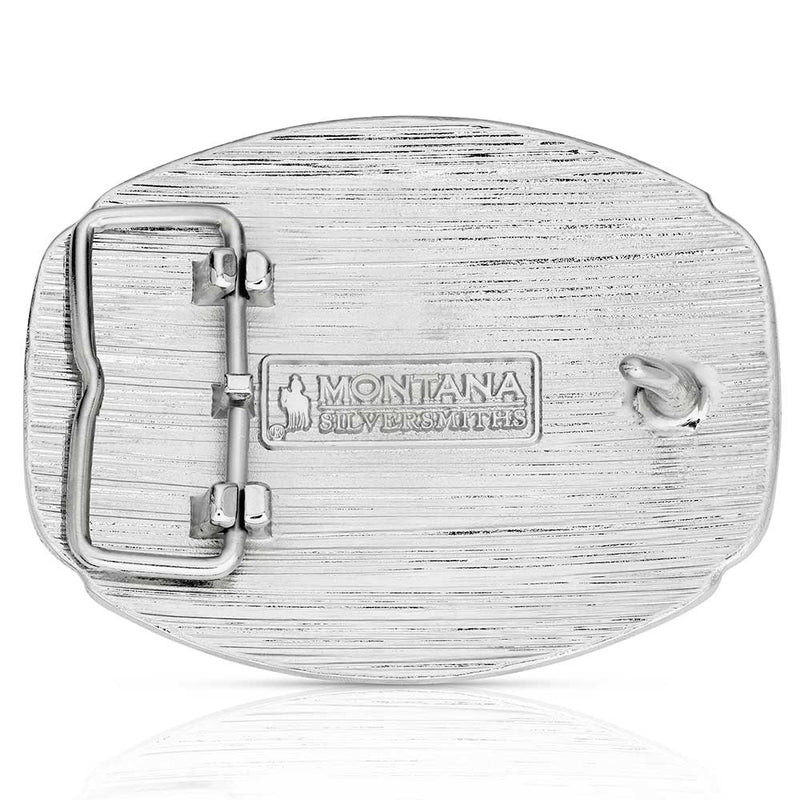 MONTANA Silversmiths Western Initial D Buckle