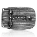 MONTANA Silversmith Western Patriotic Longhorn Buckle
