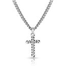 MONTANA Silversmiths Braided Cross Necklace