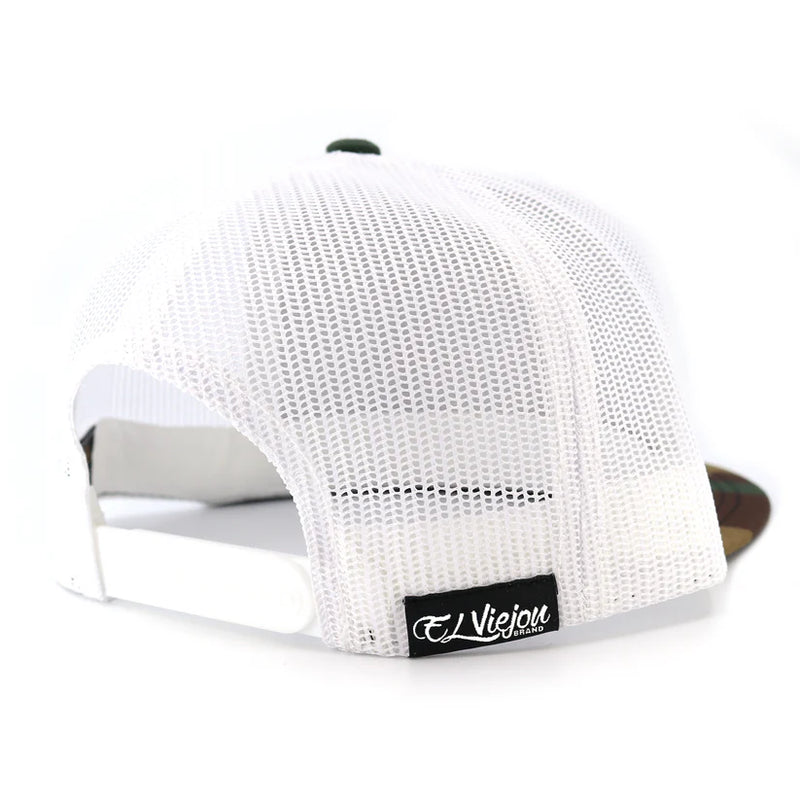 EL VIEJON Gallo Camo Flat Visor Hat