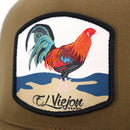 EL VIEJON Gallo Coyote/Black Flat Visor Cap , Coyote