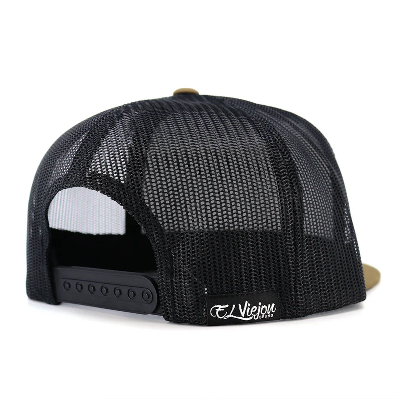 EL VIEJON Gallo Coyote/Black Flat Visor Hat