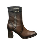 CUADRA Women's Boot Dark Brown Cowhide FC906