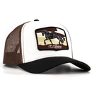 EL VIEJON Frison Black AVC Cap, Brown