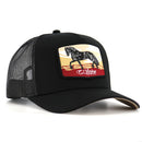 EL VIEJON Men's Frison Black AVC Cap, Black