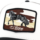 EL VIEJON Frison Black AVC Cap, Brown